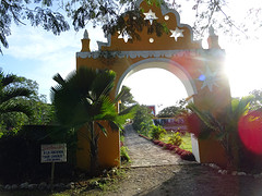 Entree naar de Cenote