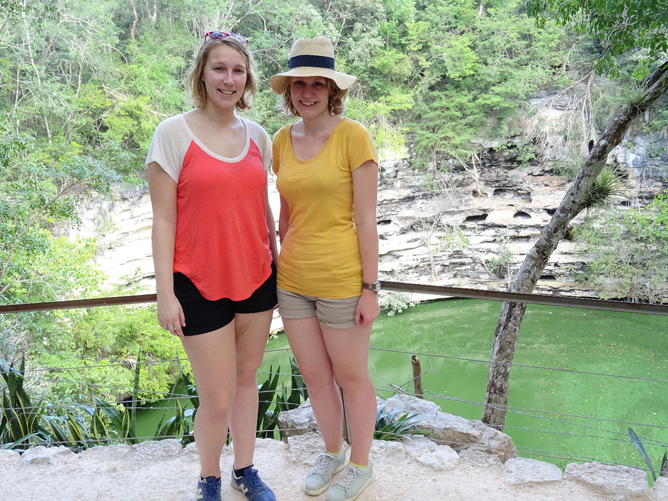 Cenote bij Chichén Itzá
