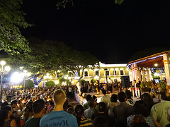 Cuban music op het marktplein