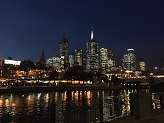 Melbourne by night