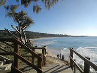Uitzicht over Flinders Beach