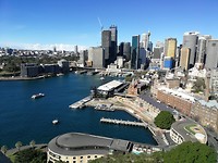 Het prachtige uitzicht vanaf de Harbour Bridge 2