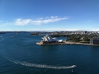 Het prachtige uitzicht vanaf de Harbour Bridge 3