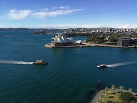 Het prachtige uitzicht vanaf de Harbour Bridge 4