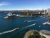 Het prachtige uitzicht vanaf de Harbour Bridge 6