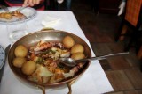 Inktvis eten in Nazaré
