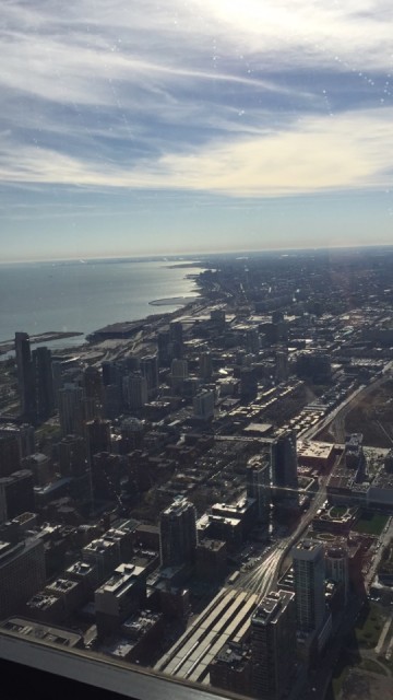 Uitzicht vanuit Willis Tower