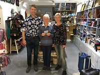 Afscheid van Ray in de shop
