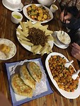 Avond eten: rice and dishes