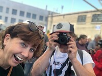 fotograaf en assistente
