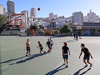 Basket ball in the Bay Area