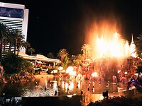volcano at Mirage