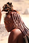 Himba vrouw