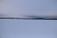 Bevroren Lake Inari