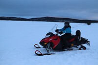 Sneeuwscootertoer