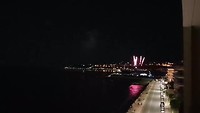 Fireworks display for Assumption Day