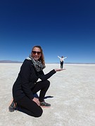 Salinas Grandes platte hand