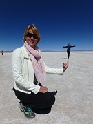 Salinas Grandes flamingo