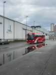 A Coruña de bus komt aan bij de GL