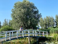 Richting klompenpad (toen keek ik nog vrolijk)