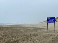 Strand bij Noordwijk