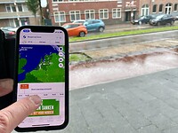 Hoezo geen neerslag verwacht????