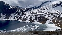Op de top van de Dalsnibba