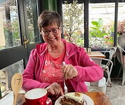 Aan de carrot cake…