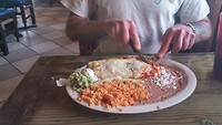 Burrito enchilade style