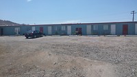 Achterzijde motel