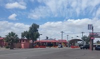 Grens van Mexico bij Lukeville