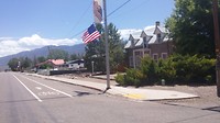 Overal zie je de Union Jack ( Amerikaanse vlag) , voor Memorial Day