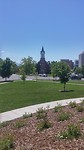 Een van de vele kerken in Salt Lake City.