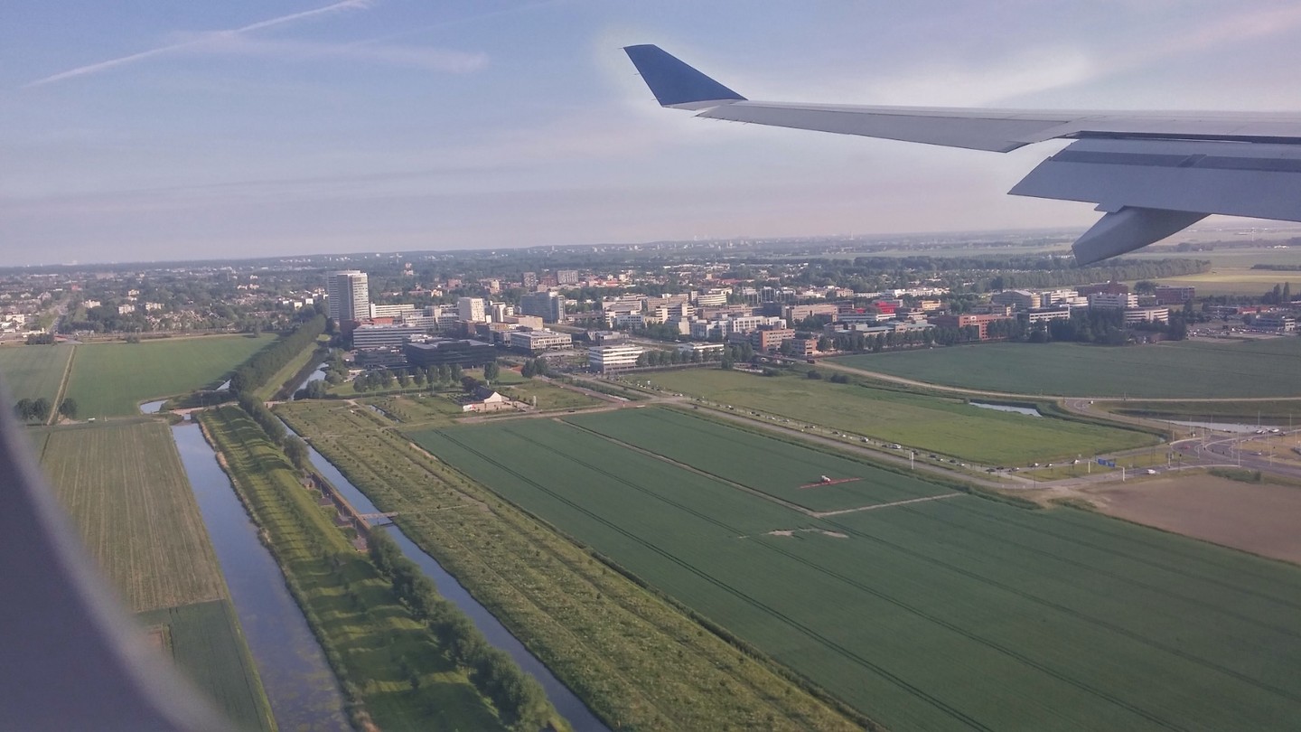 Landingsgestel is uit