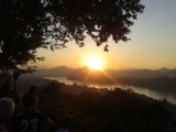 Zonsondergang Luang Prabang