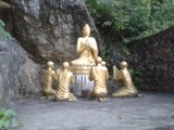 Phousi , op heilige berg Luang Prabang