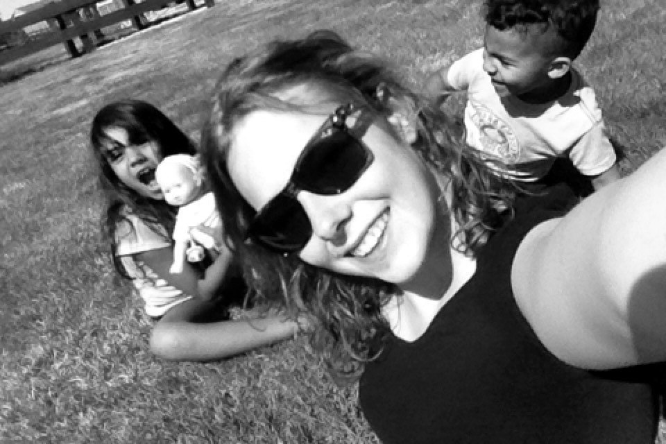 Chilling in the sun