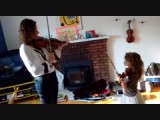 Violin Lesson by Laureline
