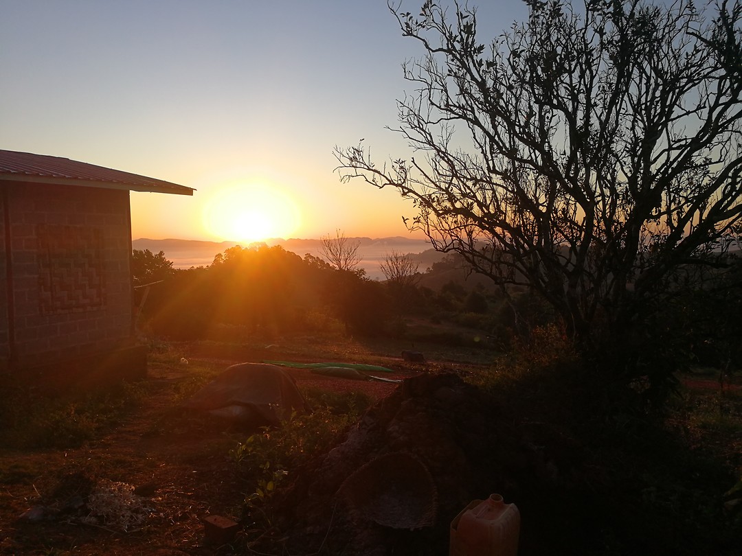 Wederom mooie zonsopgang