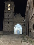 Verlichte kerk