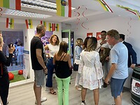 Op visite bij de PvdA in Spanje , was gratis dus ..