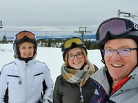 Met pap & mam op de piste