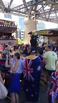 Australië- Liedje zingen tijdens festival Australiën Day.