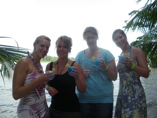 Jessica, Kira, Marjet en Suzan