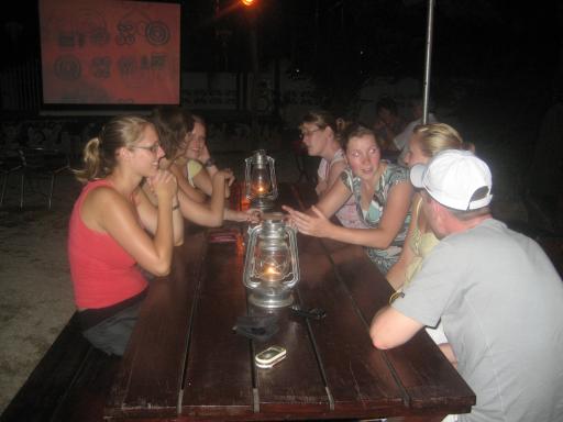Uit eten met de groep