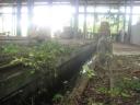 Verlaten trein station Apoera