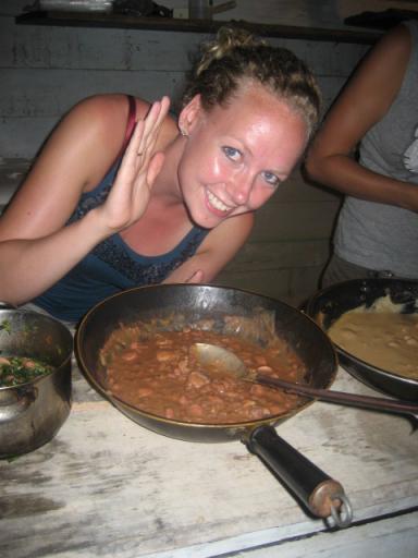 Met mijn bonen
