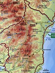 Routekaart naar Ghisonaccia