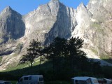 Trollveggen, grootste steile bergwant van Europa