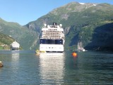 De Geirangerfjord en haven